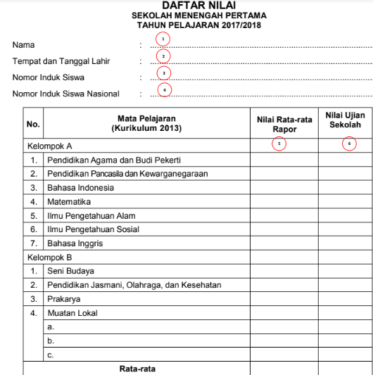 Detail Contoh Ijazah Sma Kosong Nomer 36