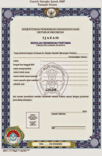 Detail Contoh Ijazah Sma Tahun 2003 Nomer 6