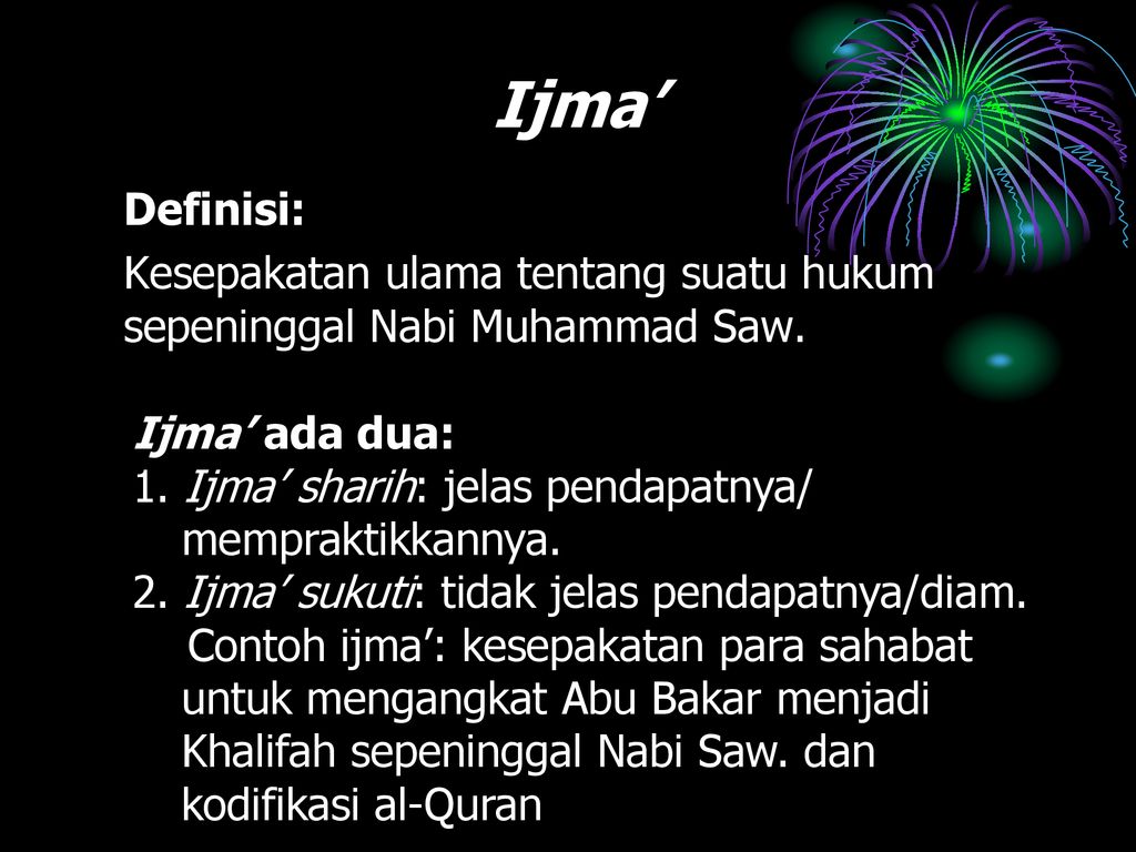 Detail Contoh Ijma Dan Qiyas Nomer 15