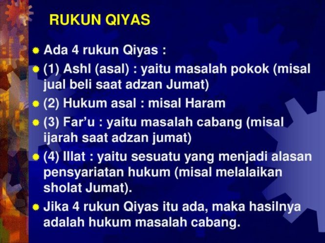 Detail Contoh Ijma Dan Qiyas Nomer 44