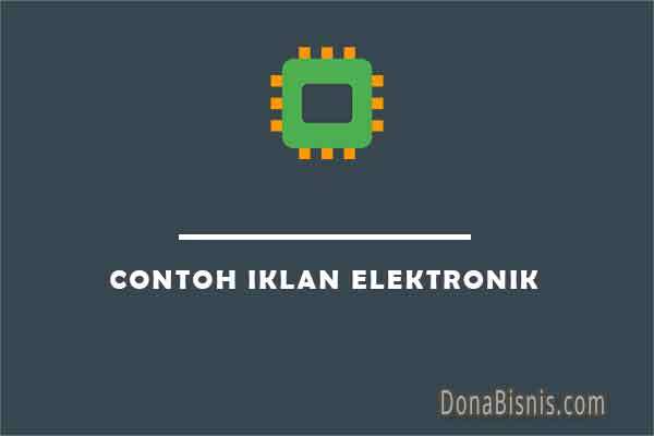 Detail Contoh Iklan Barang Elektronik Nomer 53