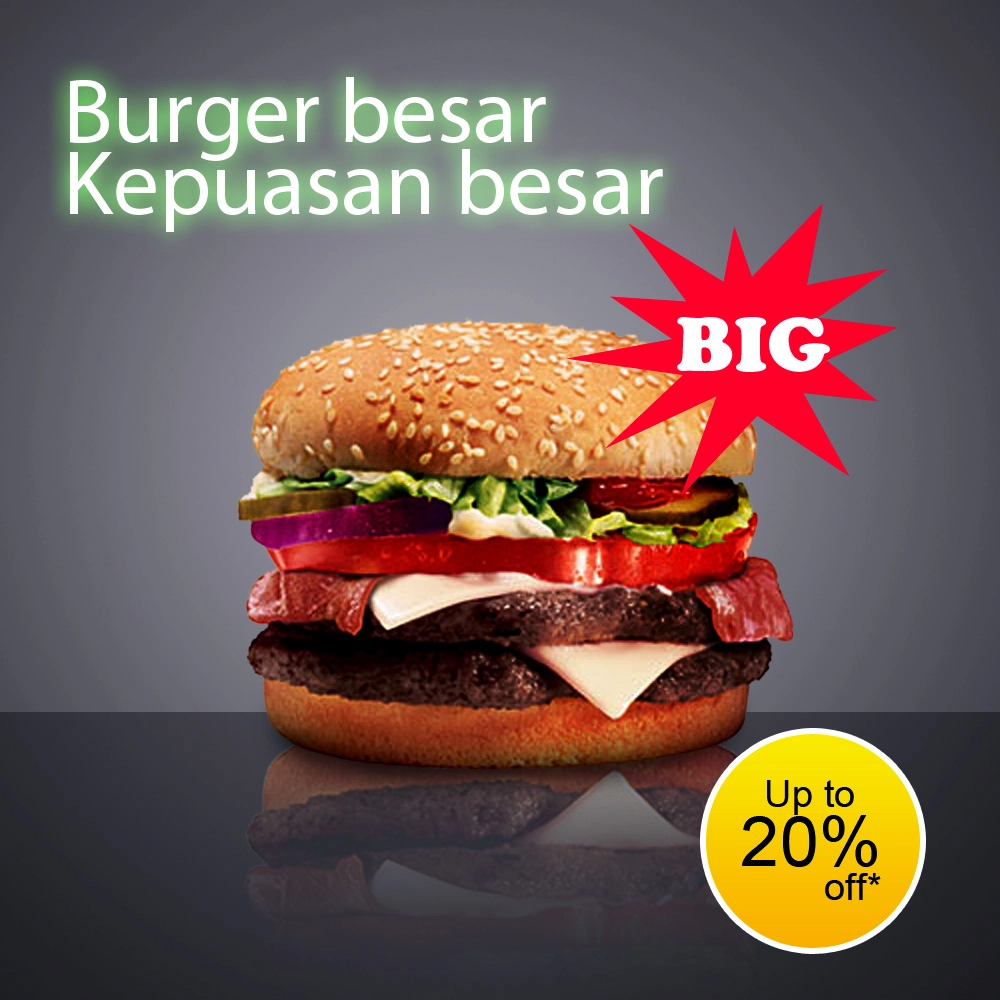 Detail Contoh Iklan Burger Nomer 13