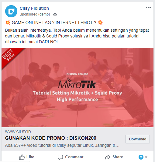 Detail Contoh Iklan Di Facebook Nomer 51