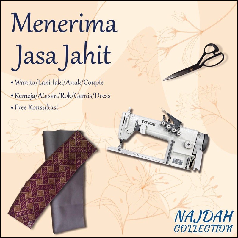 Contoh Iklan Jasa Menjahit - KibrisPDR