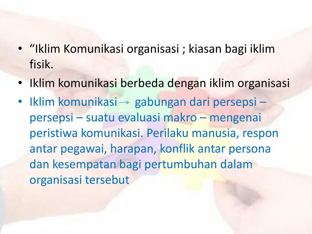 Detail Contoh Iklim Organisasi Nomer 8