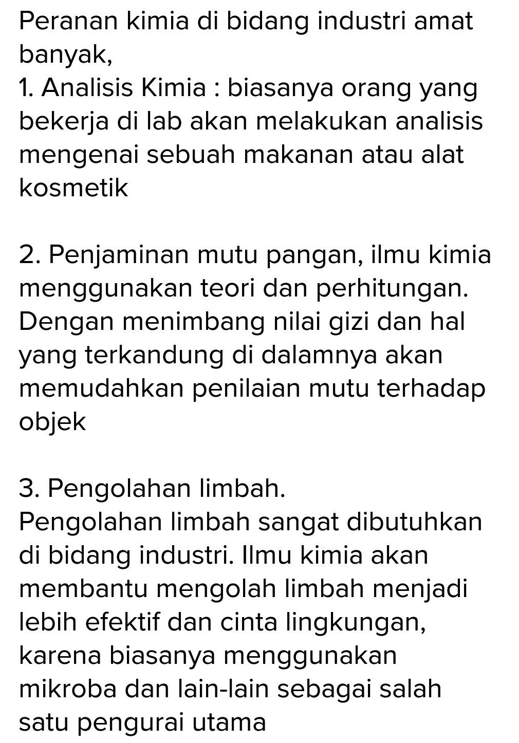 Detail Contoh Ilmu Kimia Nomer 7