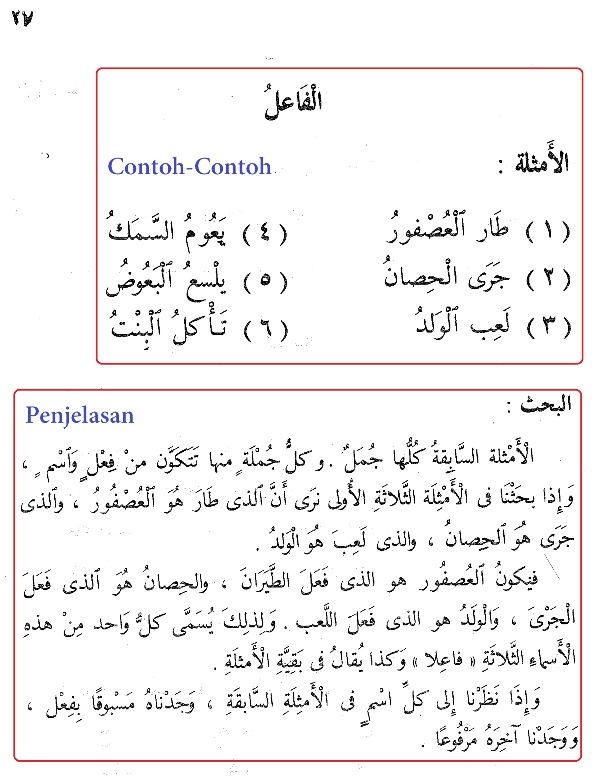 Detail Contoh Ilmu Nahwu Nomer 14