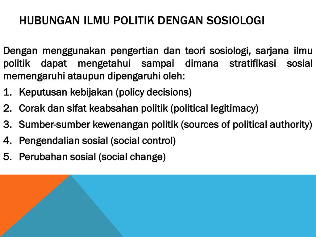 Detail Contoh Ilmu Politik Nomer 25