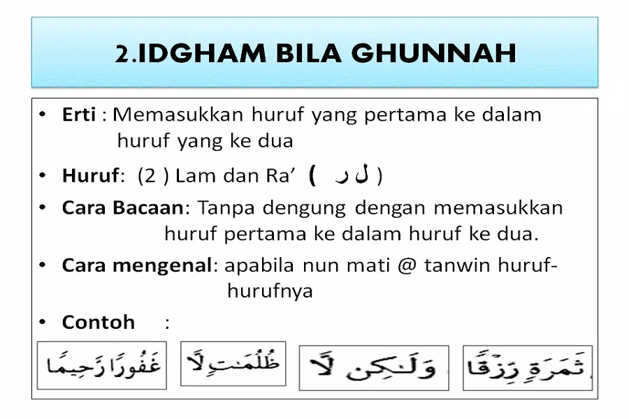 Detail Contoh Ilmu Tajwid Nomer 20
