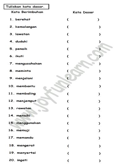 Detail Contoh Imbuhan Me Nomer 27