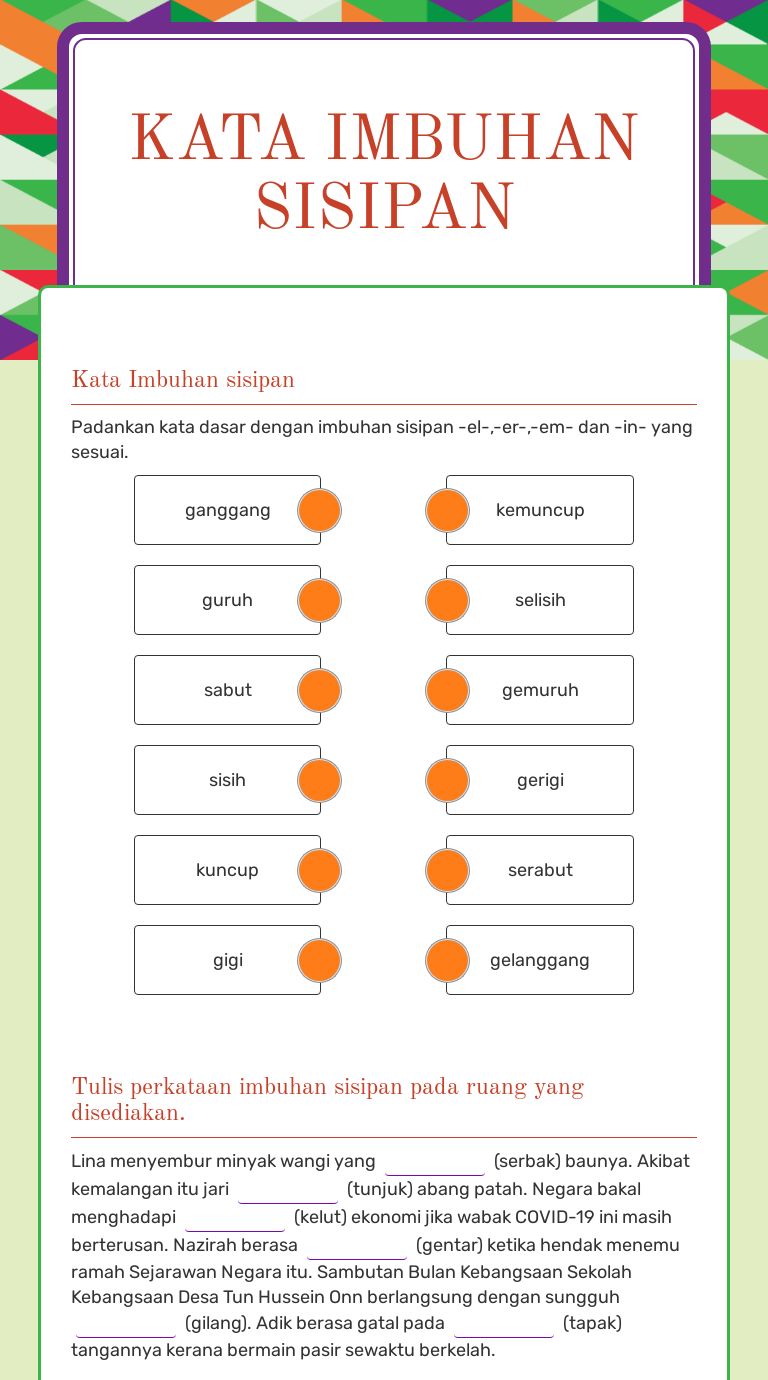 Detail Contoh Imbuhan Sisipan Nomer 47