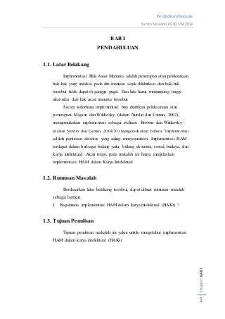 Detail Contoh Implementasi Ham Nomer 11