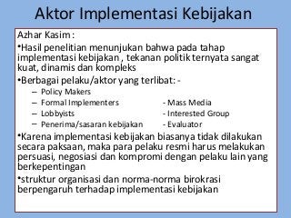 Detail Contoh Implementasi Kebijakan Publik Nomer 37