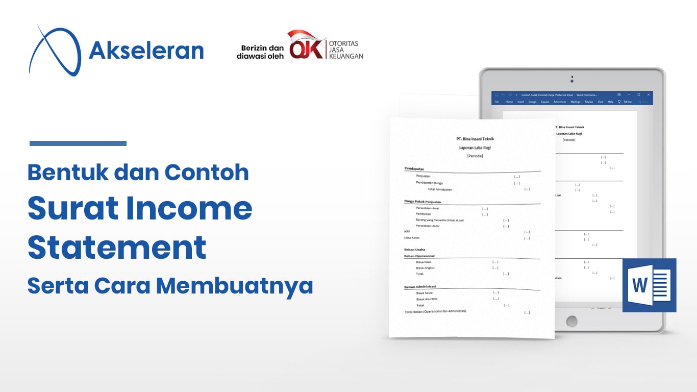 Detail Contoh Income Statement Nomer 19