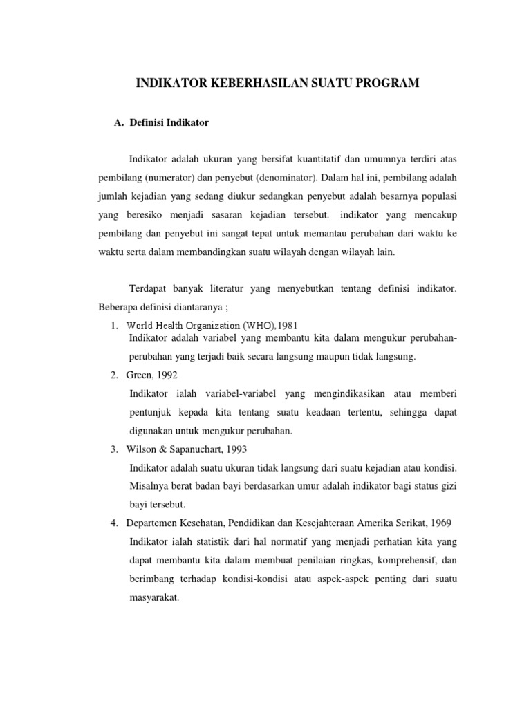 Detail Contoh Indikator Keberhasilan Nomer 5