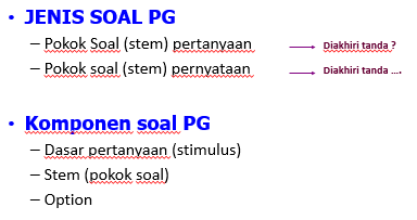 Detail Contoh Indikator Soal Pilihan Ganda Nomer 31