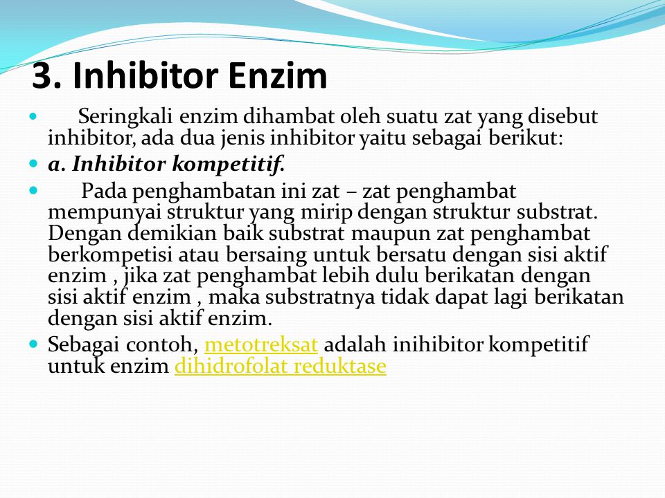 Detail Contoh Inhibitor Enzim Nomer 16