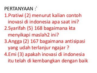 Detail Contoh Inovasi Sosial Nomer 40