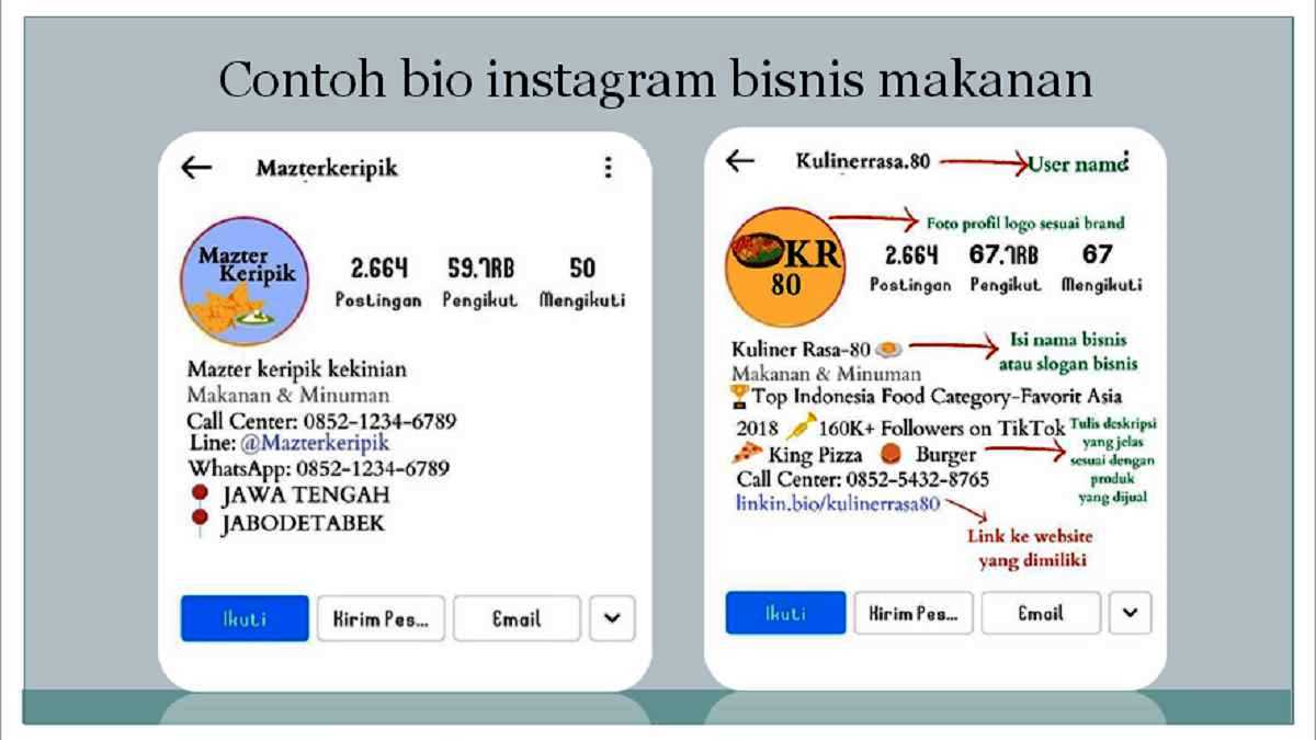 Detail Contoh Instagram Bisnis Nomer 8