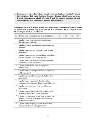 Detail Contoh Instrumen Penelitian Nomer 26