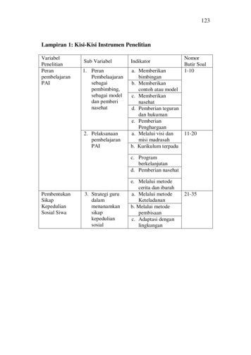 Detail Contoh Instrumen Penelitian Nomer 41