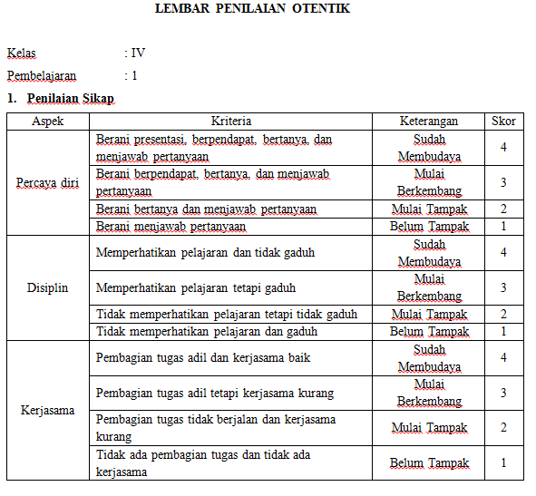 Detail Contoh Instrumen Penelitian Nomer 7