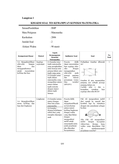 Detail Contoh Instrumen Tes Nomer 38