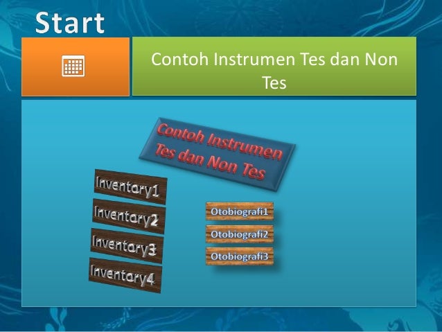 Detail Contoh Instrumen Tes Dan Non Tes Nomer 46