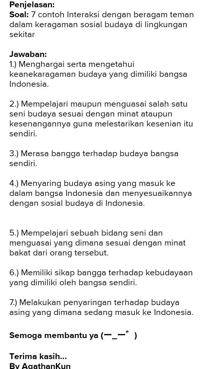 Detail Contoh Interaksi Sosial Yang Ada Di Sekolah Nomer 56