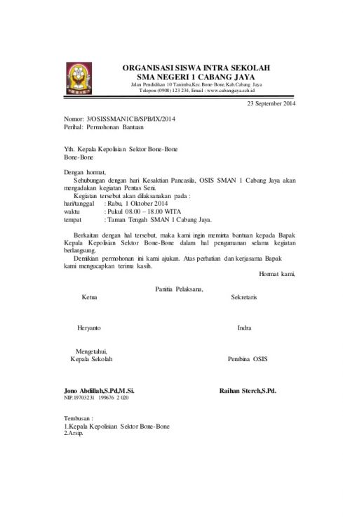 Detail Contoh Internal Memo Perusahaan Nomer 6