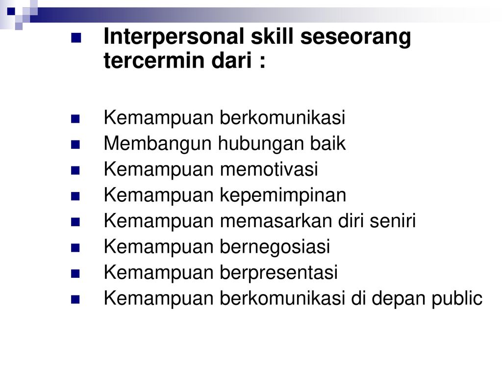 Detail Contoh Interpersonal Skill Nomer 4