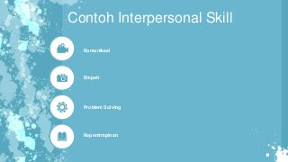 Detail Contoh Interpersonal Skill Nomer 39