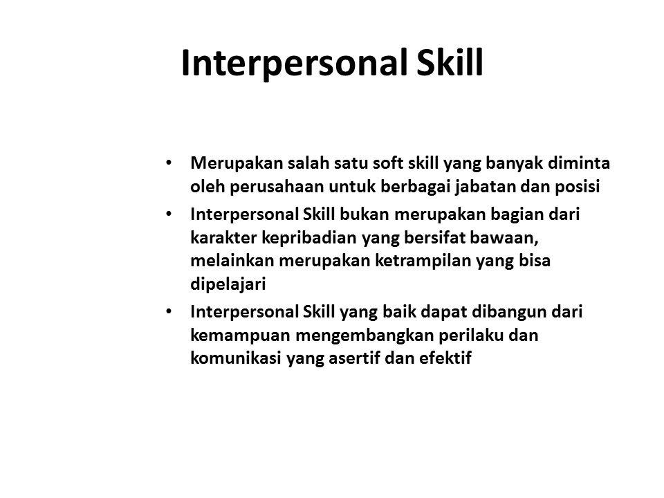 Detail Contoh Interpersonal Skill Nomer 5