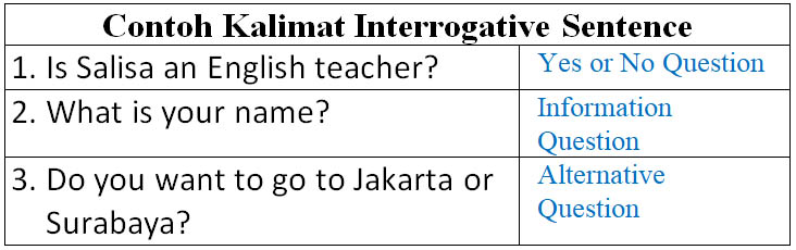 Detail Contoh Interrogative Sentence Nomer 2