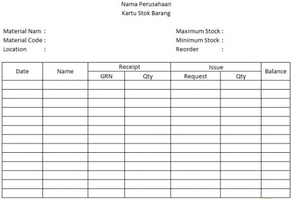 Detail Contoh Inventory Barang Nomer 25