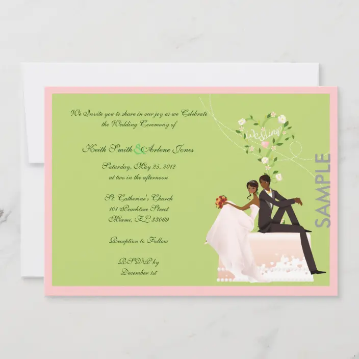 Detail Contoh Invitation Wedding Nomer 33