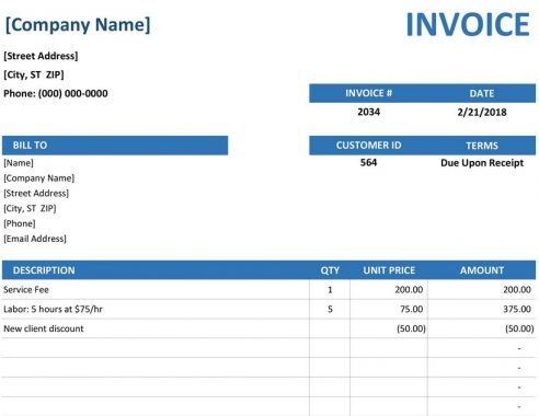 Detail Contoh Invoice Pelunasan Nomer 28