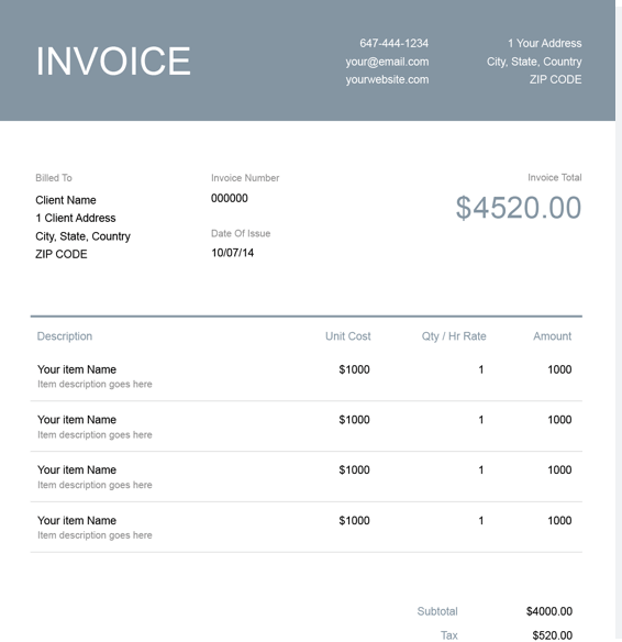 Detail Contoh Invoice Pelunasan Nomer 29