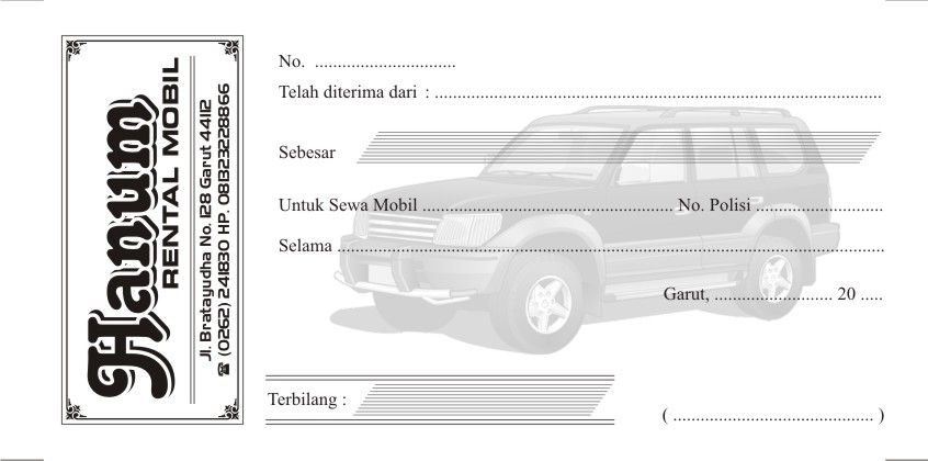 Detail Contoh Invoice Rental Mobil Nomer 15