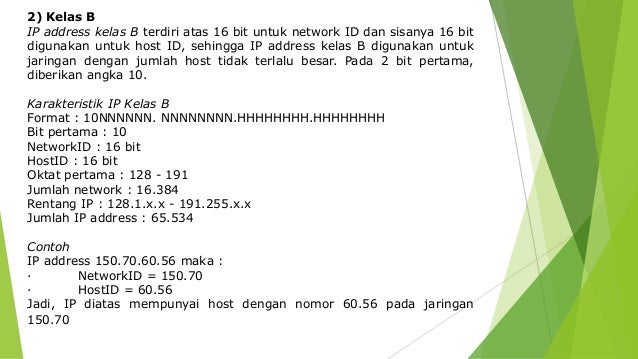 Detail Contoh Ip Address Kelas A Nomer 27