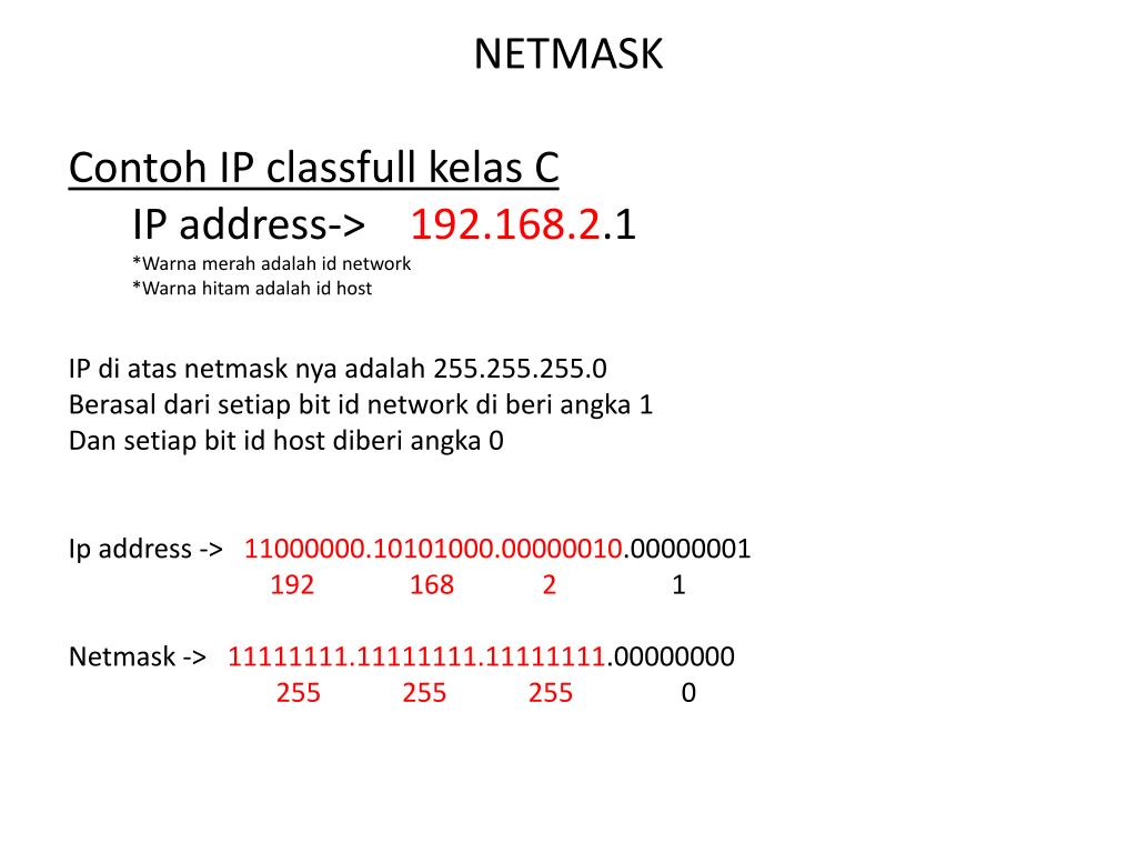 Detail Contoh Ip Kelas A Nomer 19