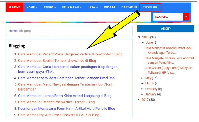 Detail Contoh Isi Blog Nomer 43