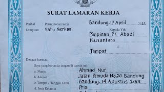 Detail Contoh Isi Surat Lamaran Pekerjaan Nomer 10