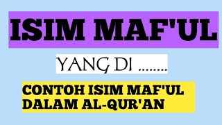 Detail Contoh Isim Dalam Al Quran Nomer 54