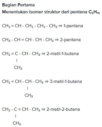 Detail Contoh Isomer Struktur Nomer 53