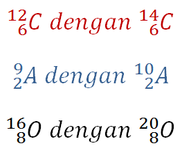 Detail Contoh Isotop Isobar Dan Isoton Nomer 10