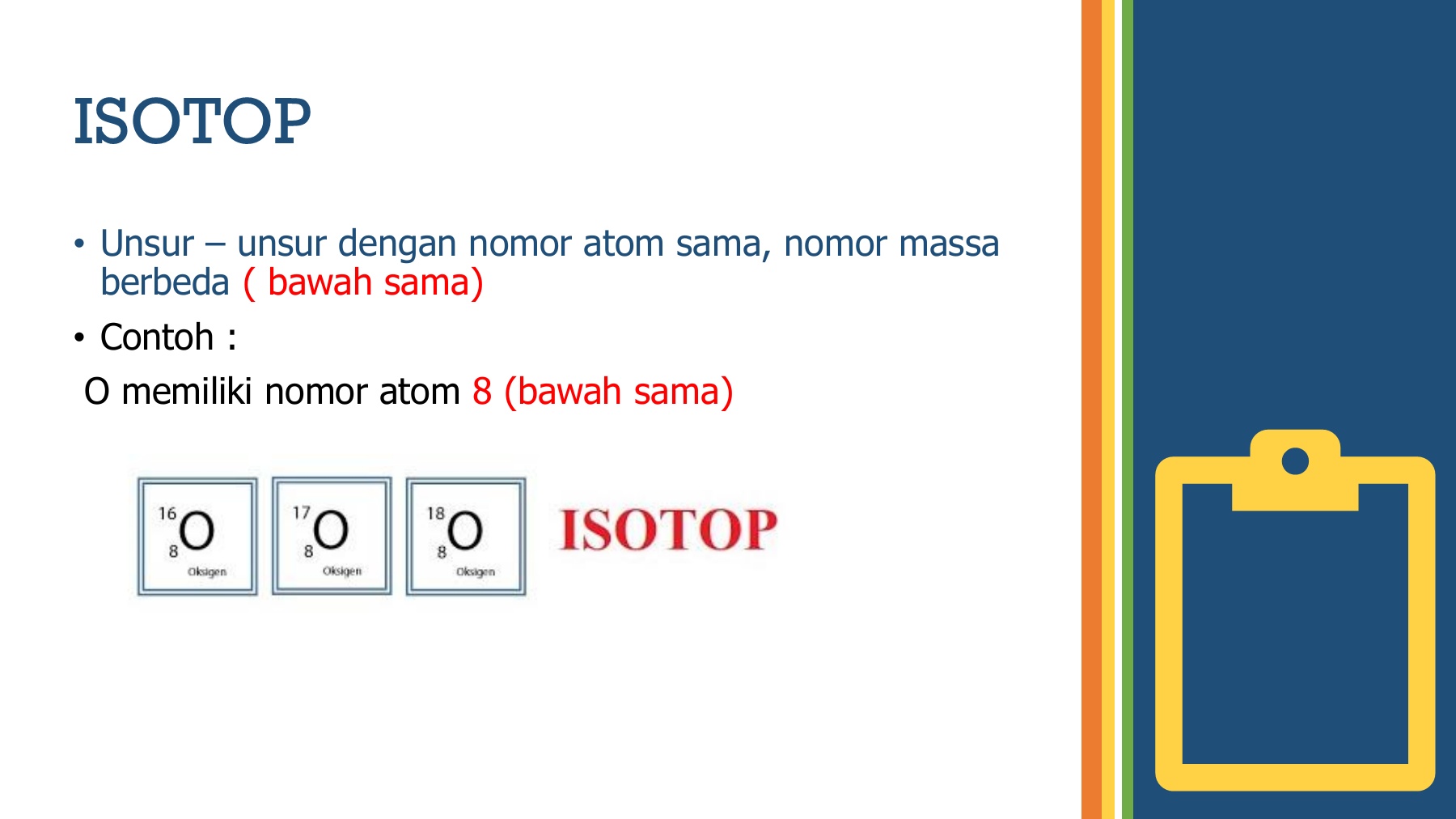 Detail Contoh Isotop Isobar Dan Isoton Nomer 50