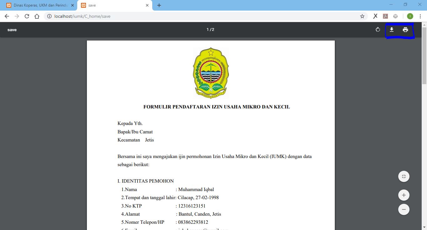 Detail Contoh Iumk Dari Kecamatan Nomer 27