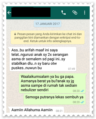 Detail Contoh Izin Sakit Lewat Whatsapp Nomer 11