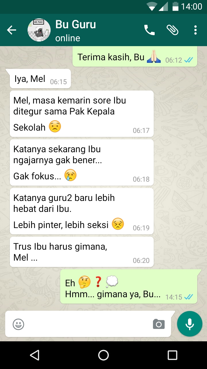 Detail Contoh Izin Sakit Lewat Whatsapp Nomer 9